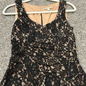 Nanette Lepore black lace top